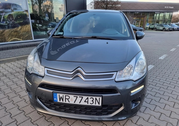 Citroen C3 cena 22900 przebieg: 156371, rok produkcji 2013 z Radom małe 352